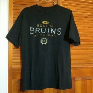 XL Boston Bruins Old Time Hockey T-Shirt NHL